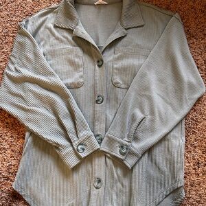 Maurices Olive Ribbed Top